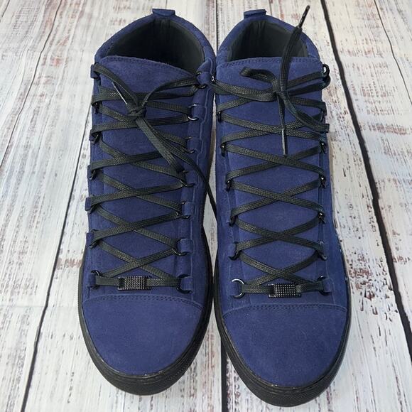 #BALENCIAGA Arena High "Blue black" - Picture 1 of 7
